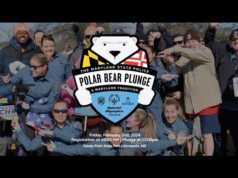 WATCH: Police Plunge in Annapolis, Maryland