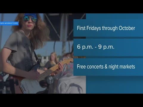 Concert planned for downtown Morristown this weekend