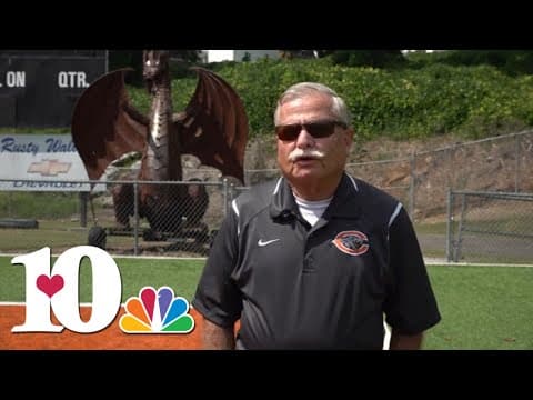 Former mayor cheers on Clinton High School Dragons