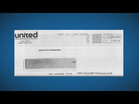Man says $26K check is hung up in Houston mail