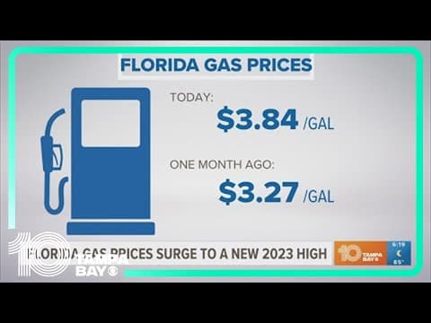 Florida gas prices surge to new 2023 high