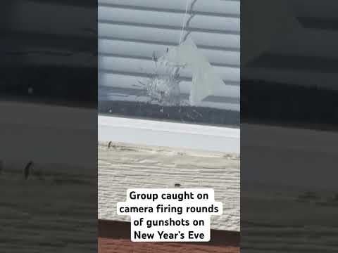 Group caught on camera firing rounds of gunshots in Baton Rouge neighborhood on New Year’s Eve