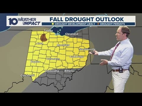 Drought conditions continue to develop in Ohio as days stay dry