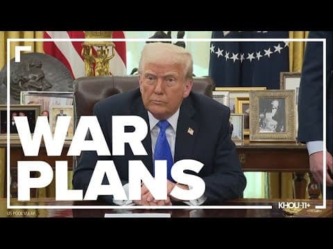 Trump acknowledges concerns over Musk's business interests, says he shouldn't get war plans