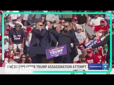Republican National Convention begins after the assassination attempt on Trump