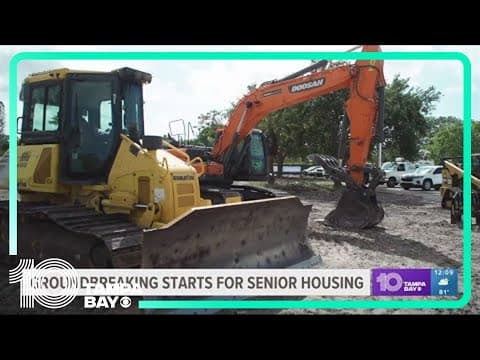 Affordable housing for seniors under construction in St. Pete