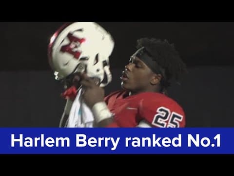St. Martin's Episcopal RB Harlem Berry ranked No.1 in 2025 class