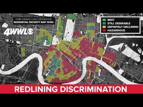 Follow the Line: Redlining's Effects Still Felt in New Orleans (Part 1)
