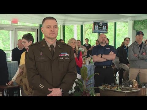 'Salute to Service Day' held at Muirfield Village; 10TV's Dom Tiberi emcees event