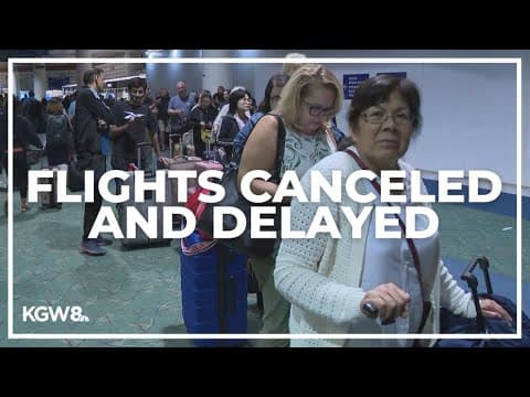CrowdStrike outage cancels, delays flights at Portland International Airport