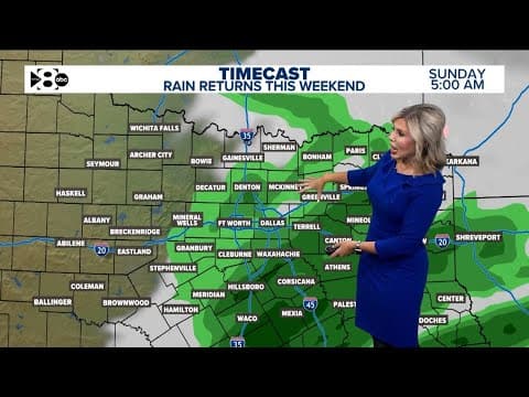 Dallas weather forecast: What we're seeing Wednesday night