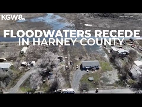 Floodwaters recede in Harney County, but additional snowmelt still possible