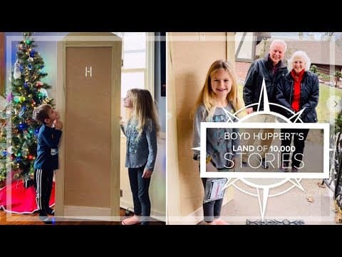 Child's unique closest door is gift that keeps on giving
