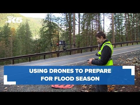 Using drones to prepare for flood season