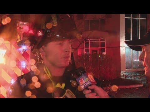 Fire department update on building collapse under investigation in Brownsburg