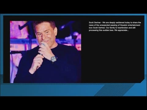 Houston entertainment icon Scott Gertner dies unexpectedly