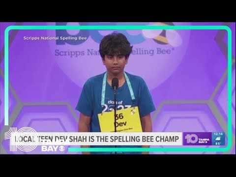 Largo teen crowned national spelling bee champ