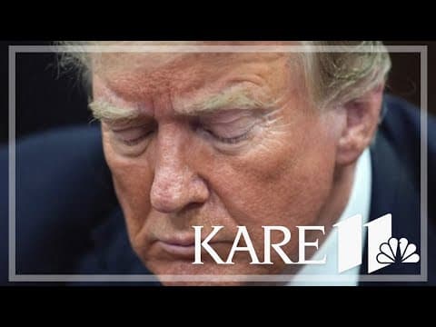 Former President Donald Trump found guilty on all counts in 'hush money' trial