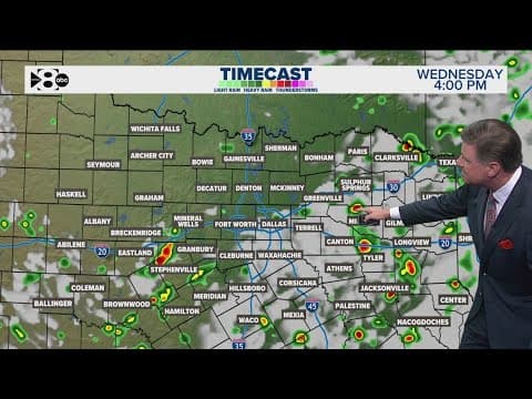 DFW Weather: Rain chances return this week