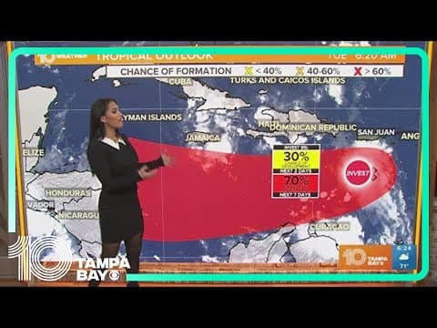 Tracking the Tropics: Caribbean disturbance likely to become a depression