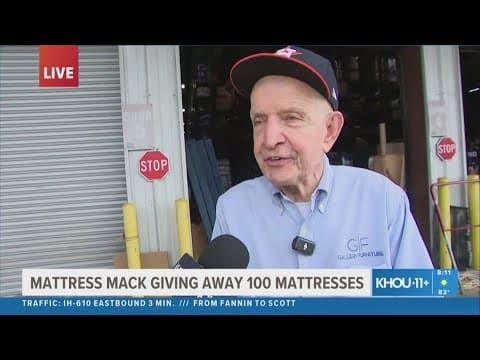 Mattress Mack gives away mattresses to veterans, first responders for Fourth of July