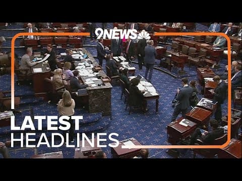 Latest headlines | Trump's big bill passes in the Senate after turbulent overnight session