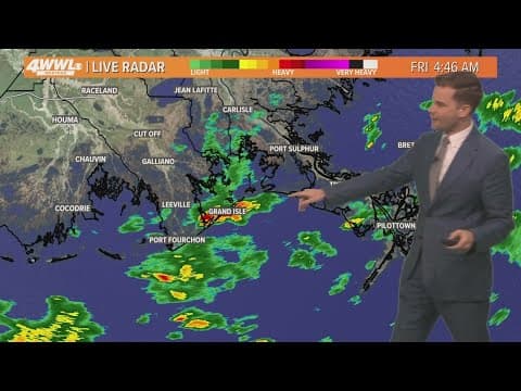 New Orleans Weather: Rain and storms persist
