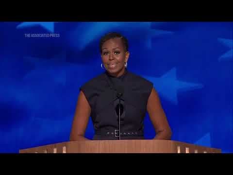 Michelle Obama slams Trump, rallies Democrats to 'do something' to elect Kamala Harris