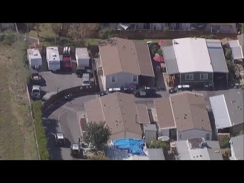 Man killed by police inside mobile home park