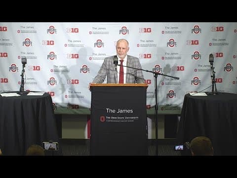 Defensive coordinator Jim Knowles postgame interview | Ohio State-Notre Dame