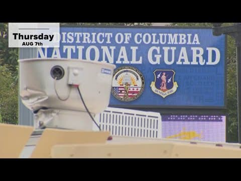 What led to Trump's order to increase federal police presence in DC