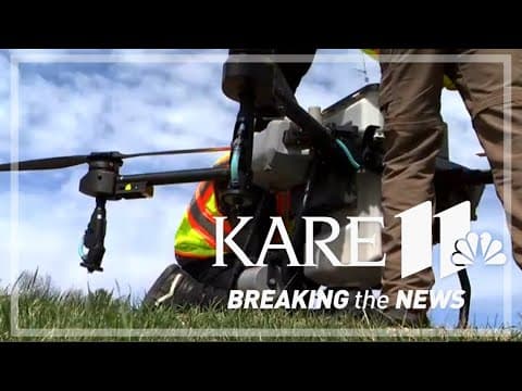 Drones have become the latest weapon in the fight against summer mosquitoes