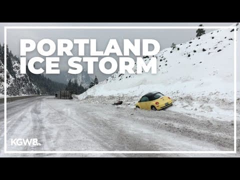 Portland ice storm: Live weather coverage