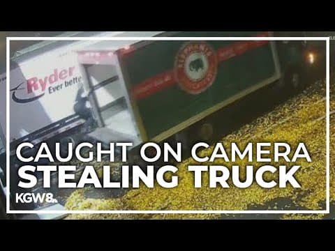 Man arrested after stealing delivery truck with worker inside