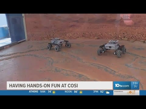 COSI exhibits show how rockets get into space, what it's like to live in space