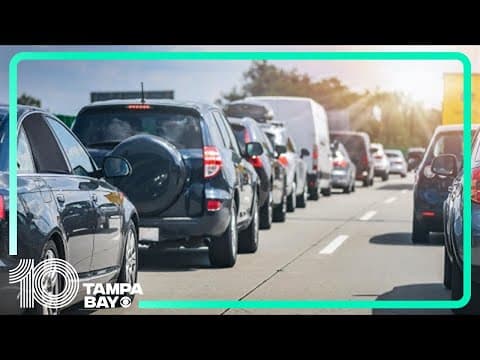 Semi-truck fire on I-75