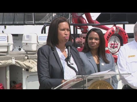 Now: DC Mayor Muriel Bowser speaks on RFK Stadium site's future