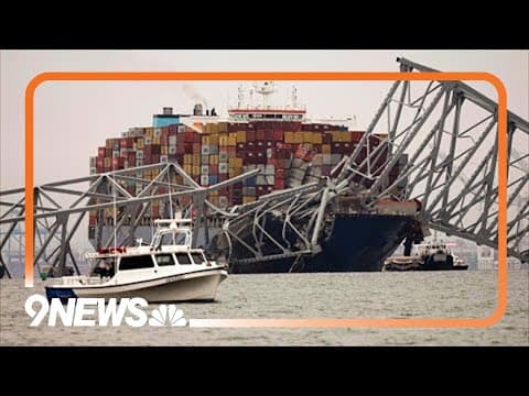 Baltimore Bridge Collapse: NTSB Provides Update On Crash, Search for Victims