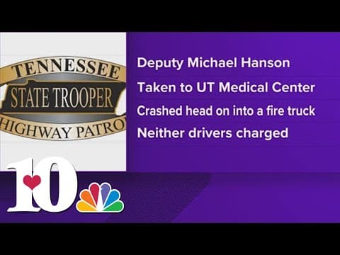 THP: Scott County deputy crashed into Kentucky firetruck