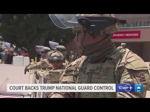 Federal appeals court rules California National Guard can remain under Trump's control