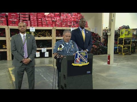 15,000 stolen construction tools recovered by Howard County Police