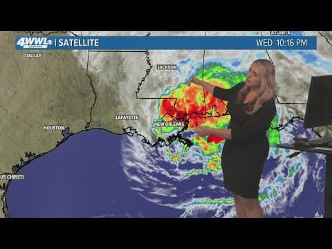 Latest Tropical Update: Heaviest rains in St. Tammany Parish, improving conditions to expected