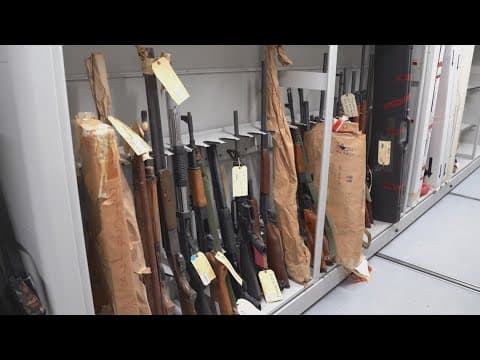 When guns are used in a crime, they can often end up back on the streets