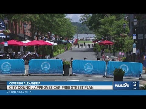Alexandria shuts down the 200 block of King Street