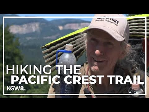 Vancouver man who embarked on the Pacific Crest Trail back in April arrives in Cascade Locks