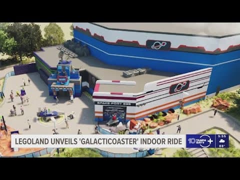 Legoland unveils 'Galacticoaster,' the park's first indoor coaster