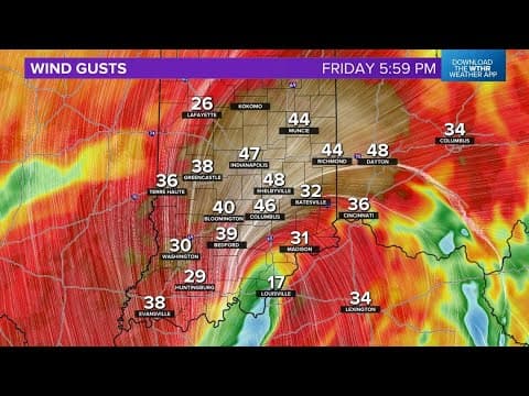 Live Doppler 13 Radar | Tracking Helene's impact on central Indiana