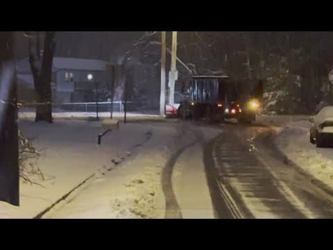 Residents in Prince George's Co. are eager to see how the cleanup will go after the snow stops falli