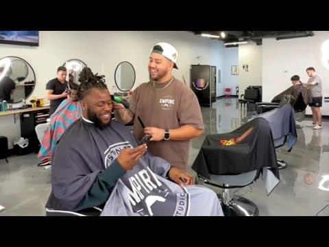 Meet the man behind the Texans' best haircuts