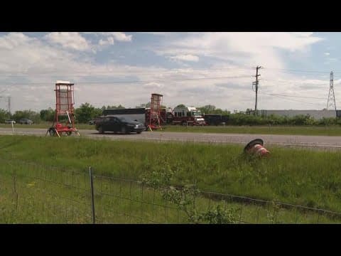 1 dead, 9 injured in charter bus crash on I-74